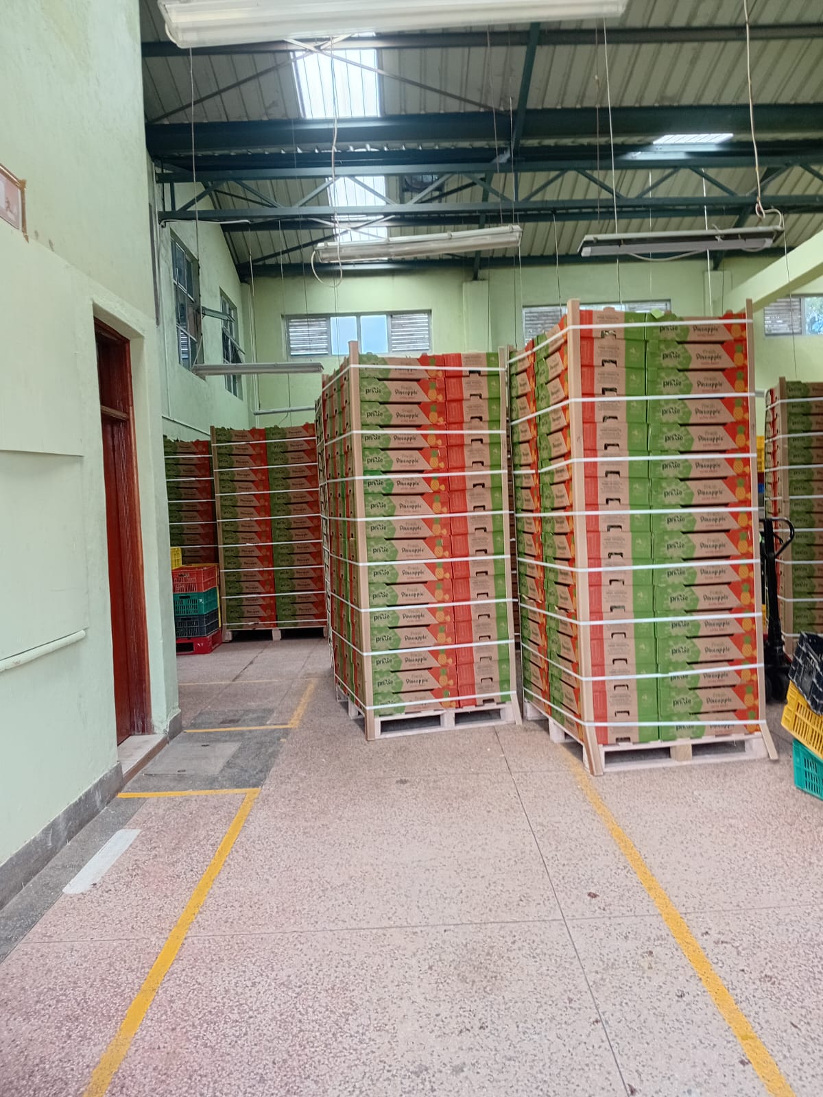 Mangoes in a crate